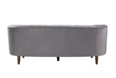 Millephri Gray Velvet Sofa Model LV00166 By ACME Furniture